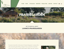 Tablet Screenshot of prairiegarden.info